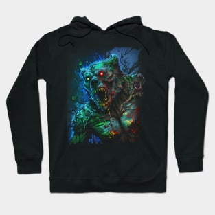 The Cursed of Zombie Bear Hoodie